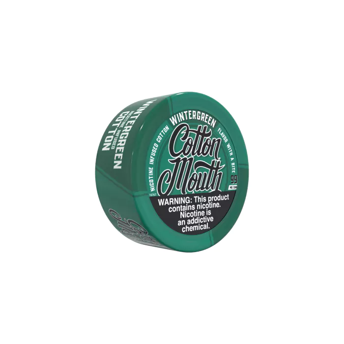 Cotton Mouth Wintergreen Can - 99 mg